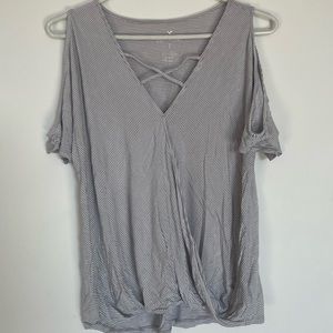 AE Off The Shoulder Flowy Top